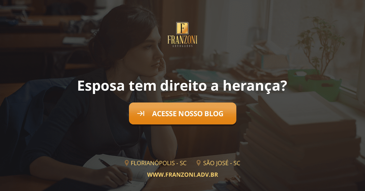 Esposa tem direito a herança?